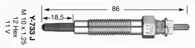 Свеча накаливания NGK 8944